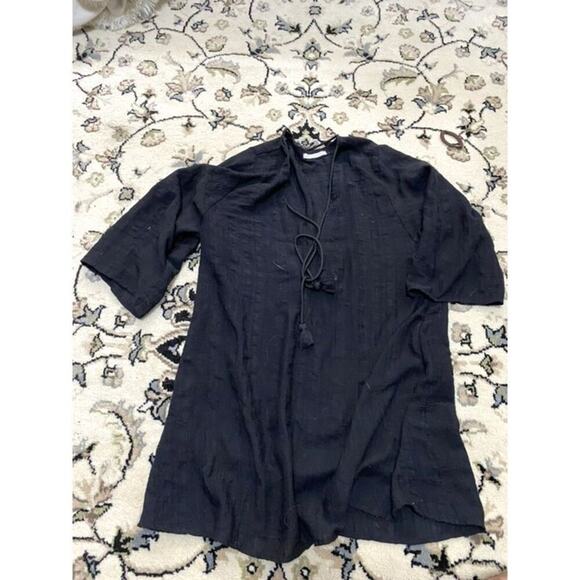 Robin Piccone Black Beach Swim Coverup | Sz S - Picture 2 of 6